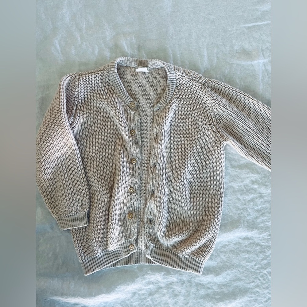 H&M Cotton Knit Cardigan (100% cotton)